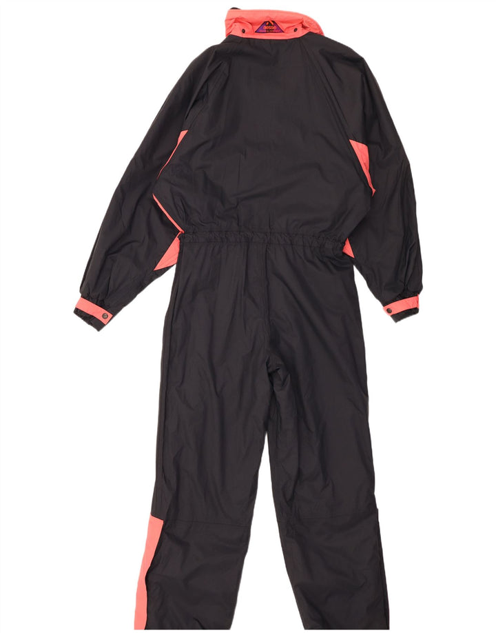 Aesse Dame Ski Jumpsuit IT 44 Medium Sort Colourblock Polyester