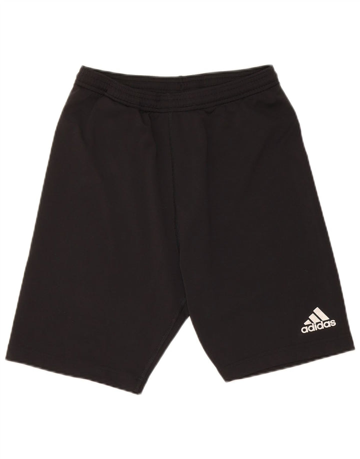ADIDAS Drenge Sportshorts 11-12 År Stor Sort Polyester