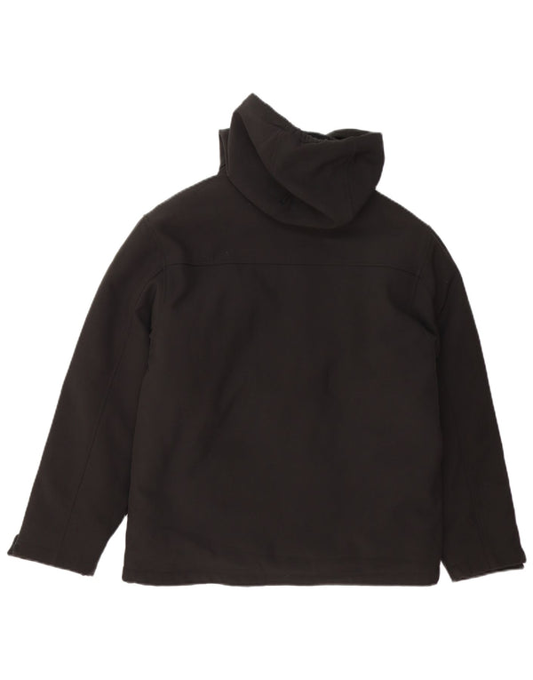 REEBOK Vindjakke med hætte til drenge 10-11 år Sort polyester