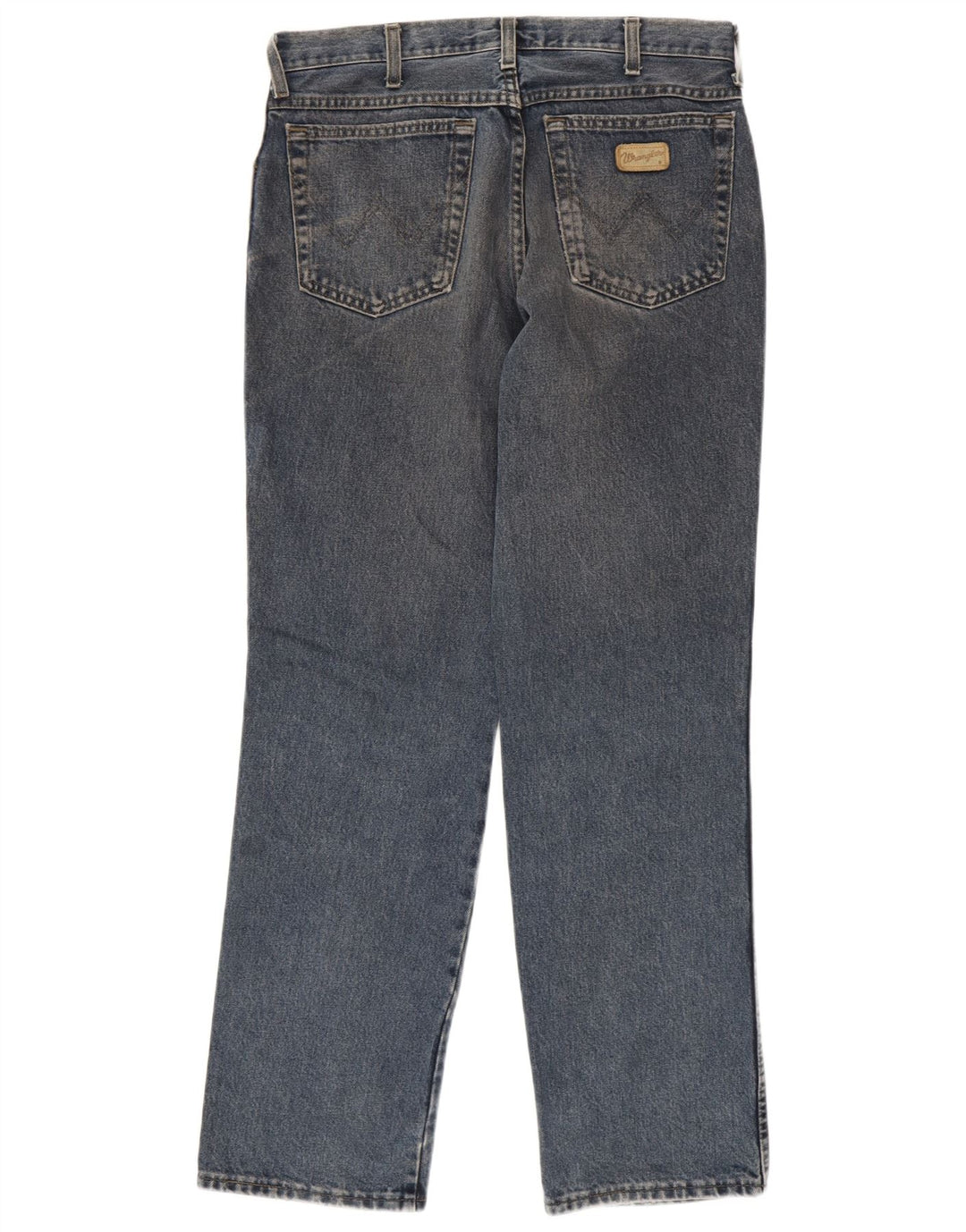 Wrangler Herre Texas Straight Jeans W32 L31 Blå Bomuld