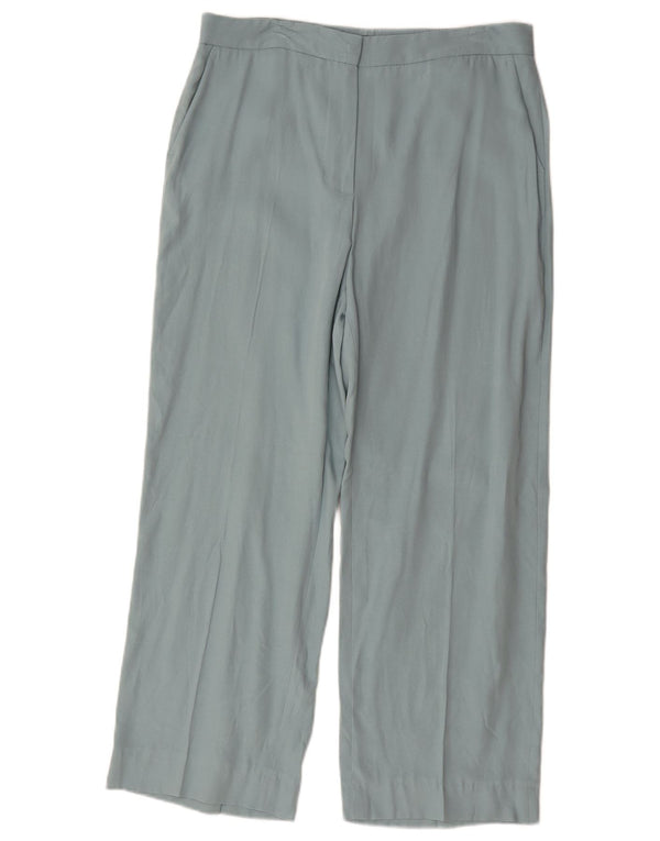 Zara Lige Chinobukser Large W30 L27 Blå Lyocell