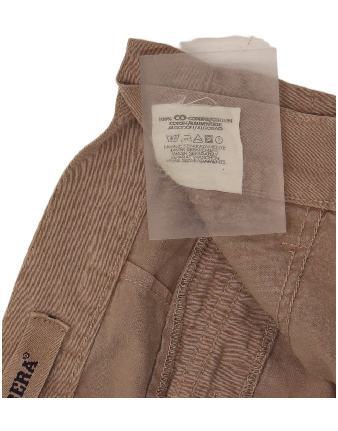 Carrera Straight Cargo bukser til mænd IT 48 Medium W30 L34 Beige Bomuld
