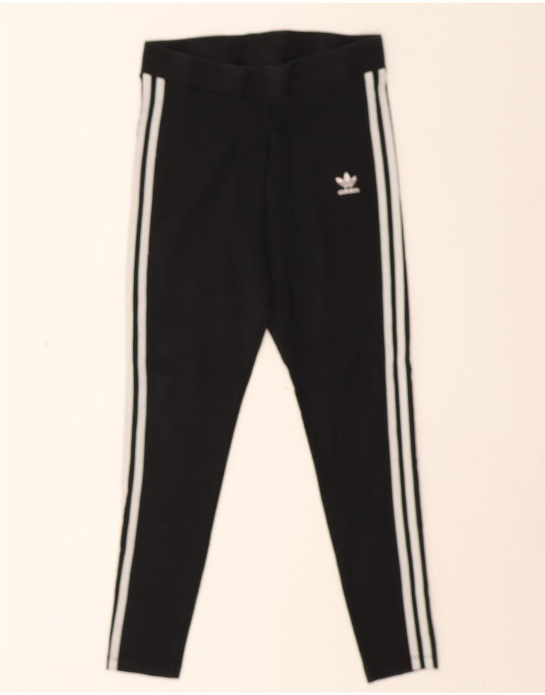 Adidas Dame Leggings UK 8 Small Black Bomuld