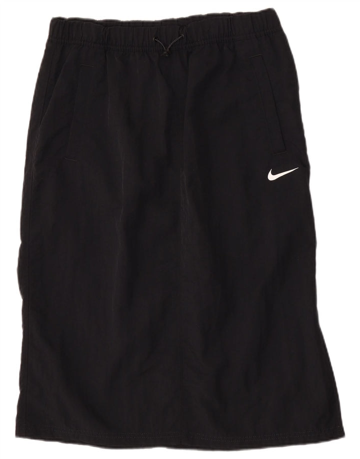 Nike damenederdel UK 14 Medium Sort Nylon