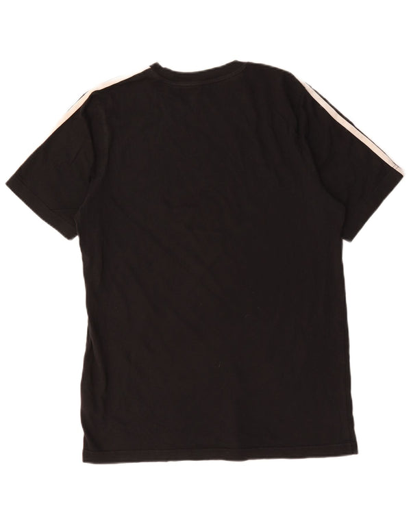 Adidas drenge T-shirt top 15-16 år sort bomuld