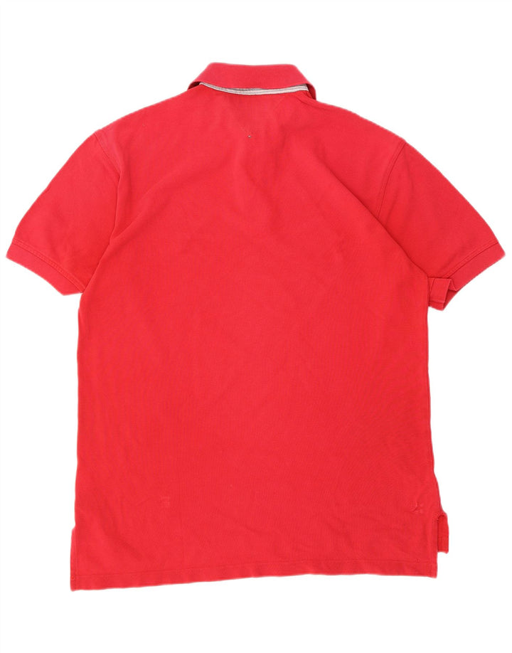 Tommy Hilfiger herre poloshirt Medium rød bomuld