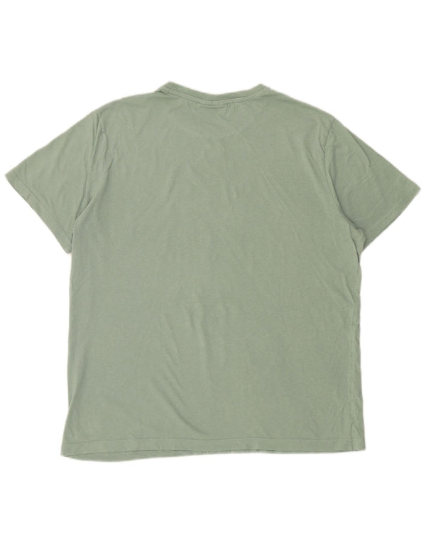Kappa Herre Grafisk T-Shirt Top XL Grøn