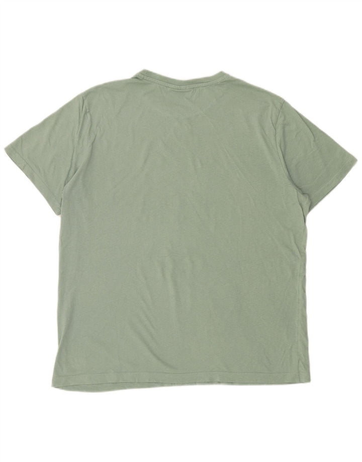 Kappa Herre Grafisk T-Shirt Top XL Grøn