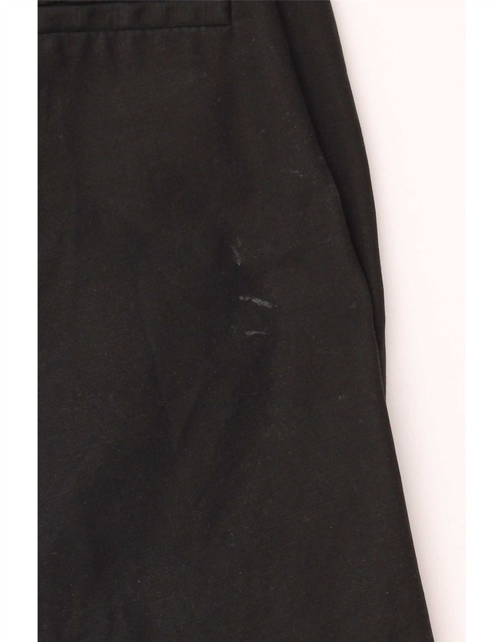 Trussardi Dame Cropped Trousers W28 L23 Sort