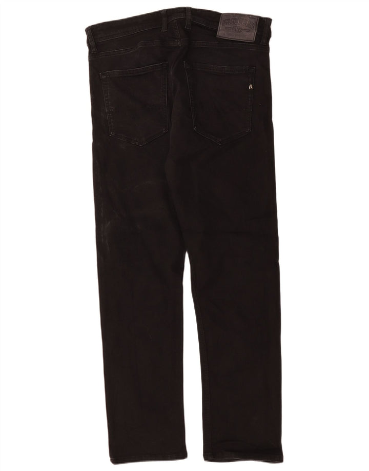Replay Herre Slim Jeans W32 L30 Sort Bomuld