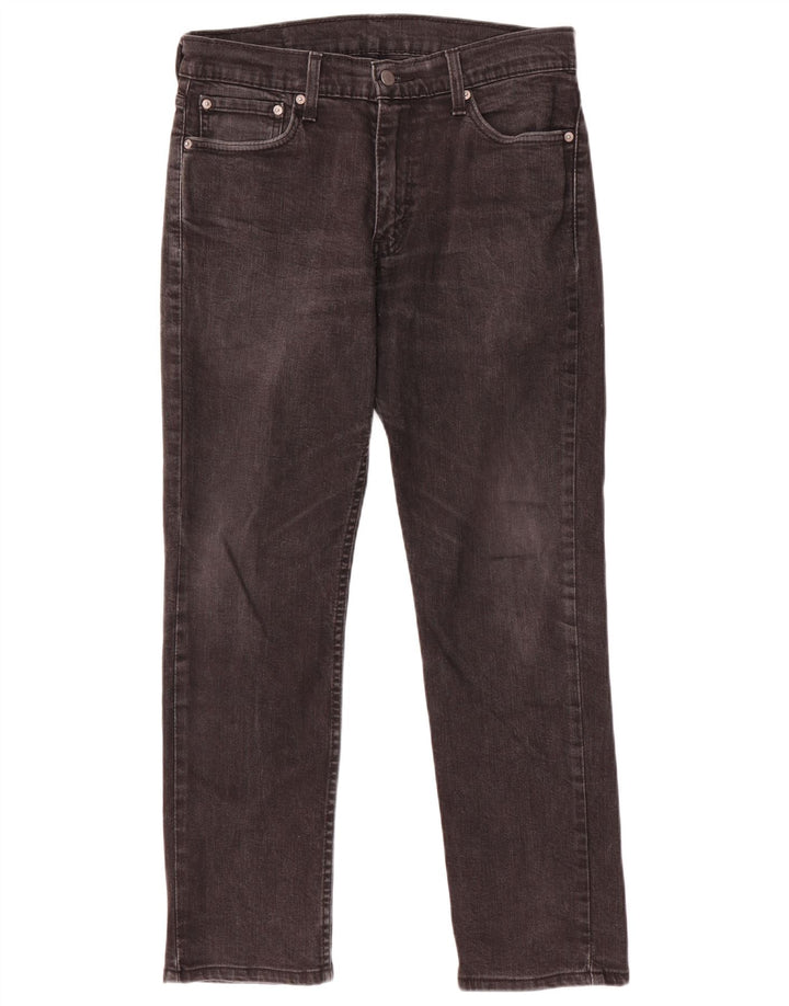 Levi's Mens 511 Slim Jeans W33 L28 Grå Bomuld