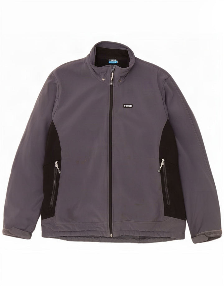 Brugi Herre Windbreaker Jacket UK 44 2XL Grå Polyester