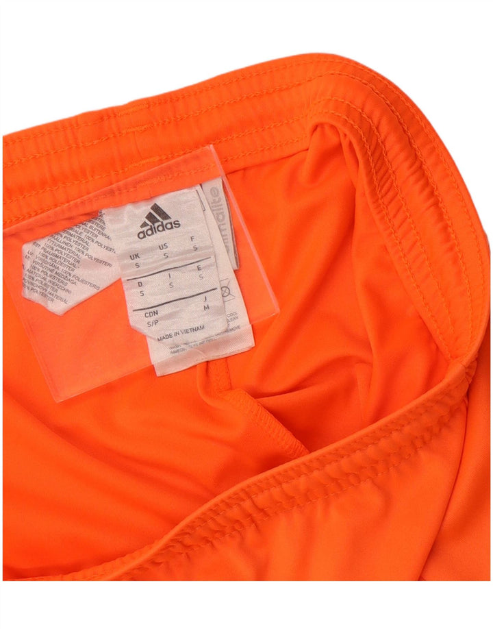 Adidas Herre Climalite Sportshorts Small Orange Polyester