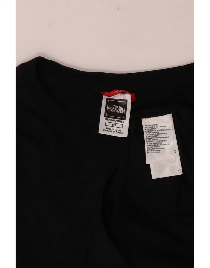 The North Face Herre Grafisk Top Langærmet Lille Sort Bomuld