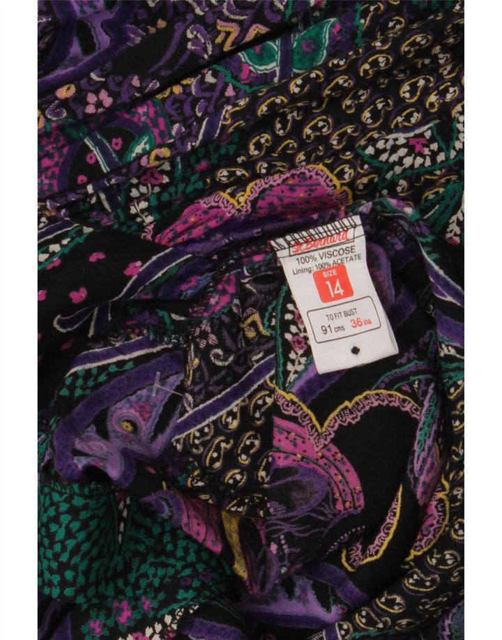 St. Bernard skjortebluse til kvinder UK 14 Medium Flerfarvet Paisley
