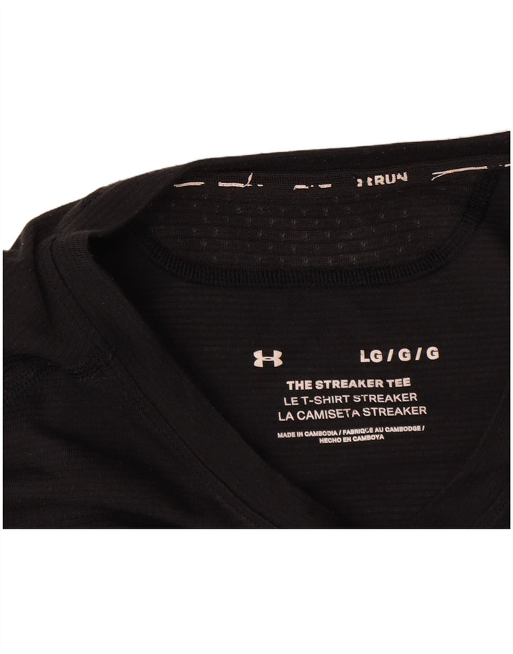 Under Armour Herre T-Shirt Top Stor Sort