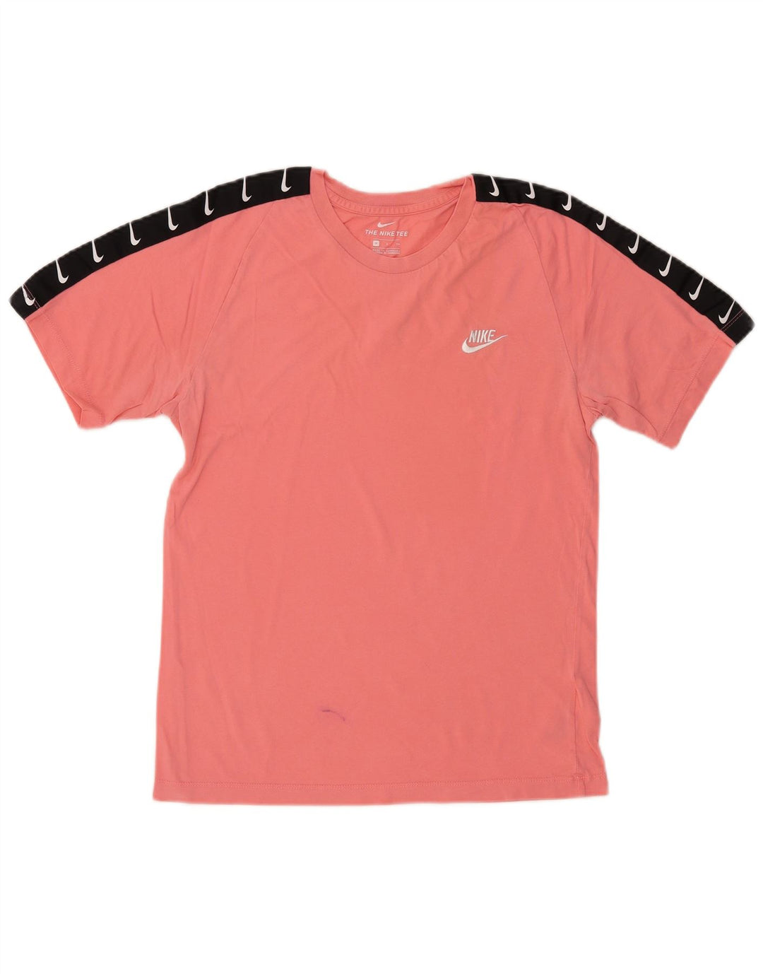 NIKE grafisk t-shirt til mænd, lille pink bomuld