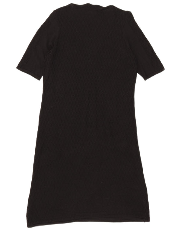 Marks & Spencer Womens Per Una Kortærmede Jumper Dress UK 16 Large Black