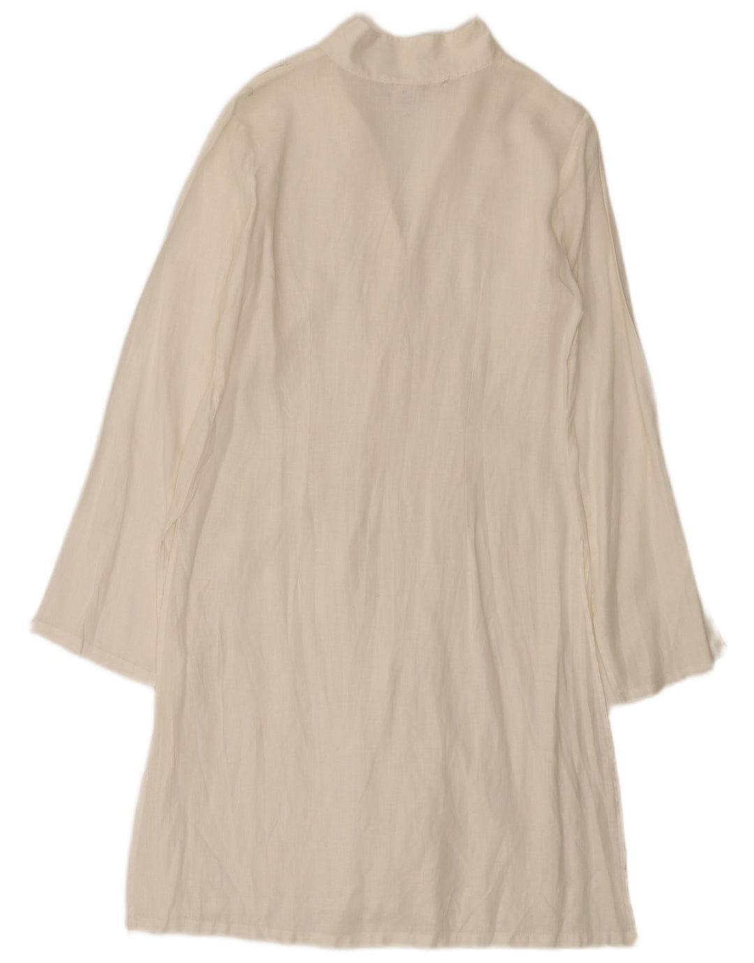 Naracamicie skjortekjole til kvinder UK 12 Medium White