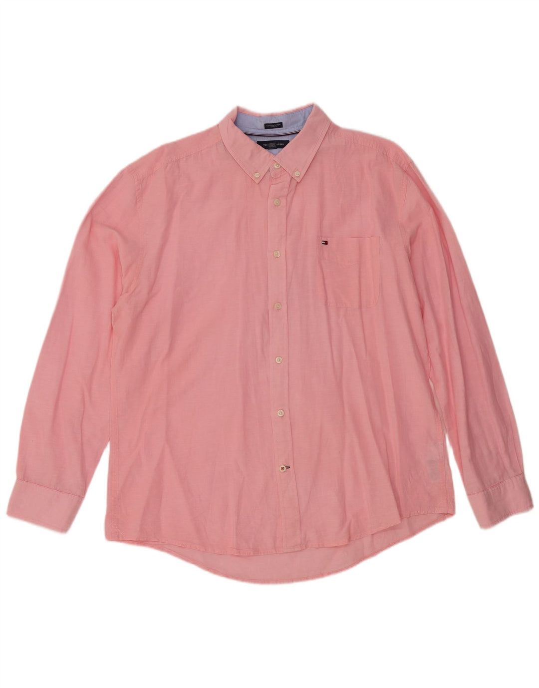 TOMMY HILFIGER Herreskjorte XL Pink Bomuld
