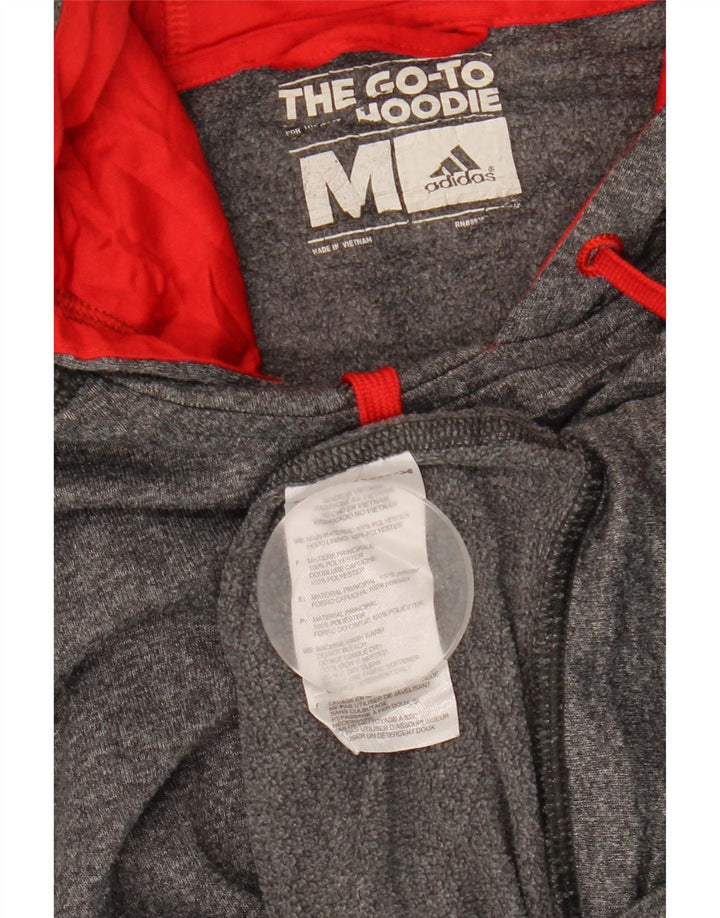 ADIDAS Herre Climawarm hættetrøje Jumper Medium Grey Flecked Polyester
