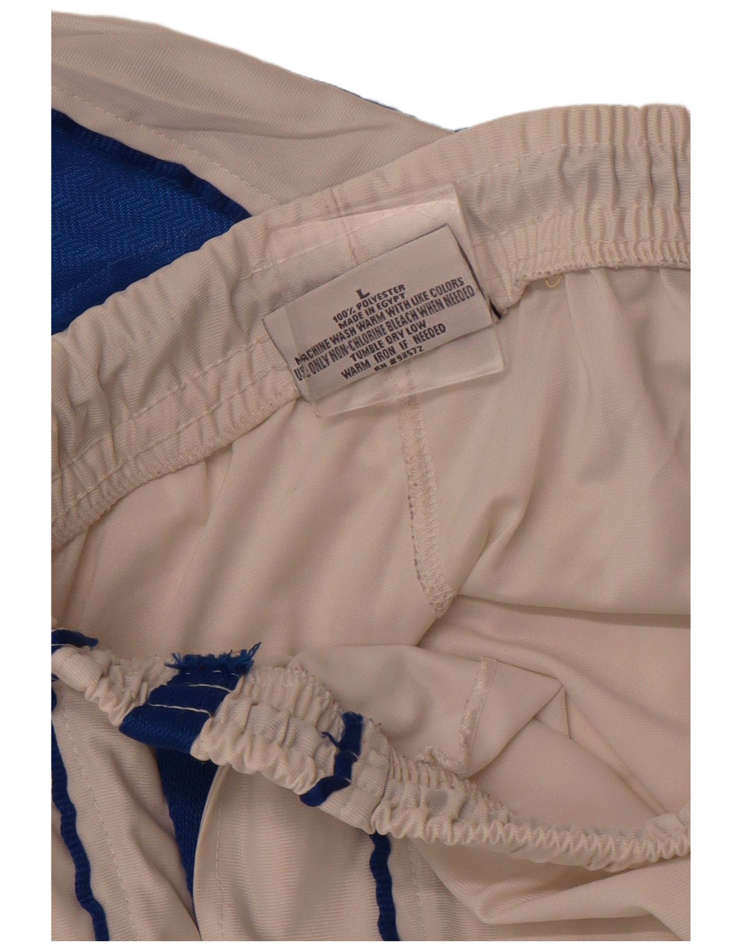 STEVE & BARYY'S Sportsshorts til mænd Store hvide Colourblock Polyester