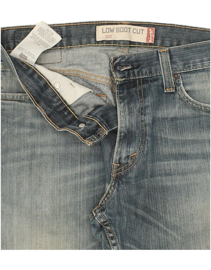 LEVI'S Womens 527 Denim Shorts W32 Large  Grey Cotton Vintage Levi's and Second-Hand Levi's from Messina Hembry 
