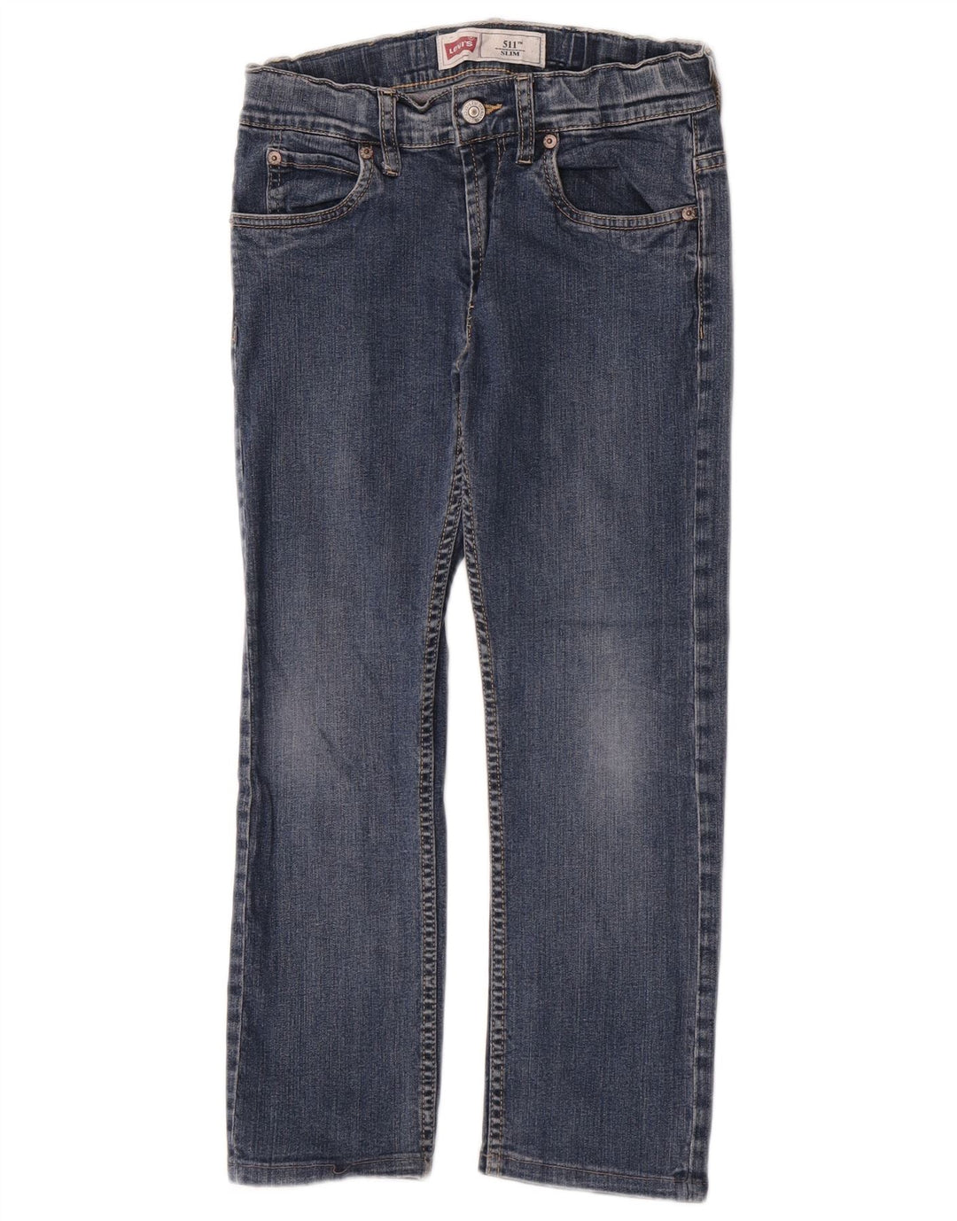 Levi's Boys 511 Slim Jeans 11-12 år W24 L22 Blå Bomuld