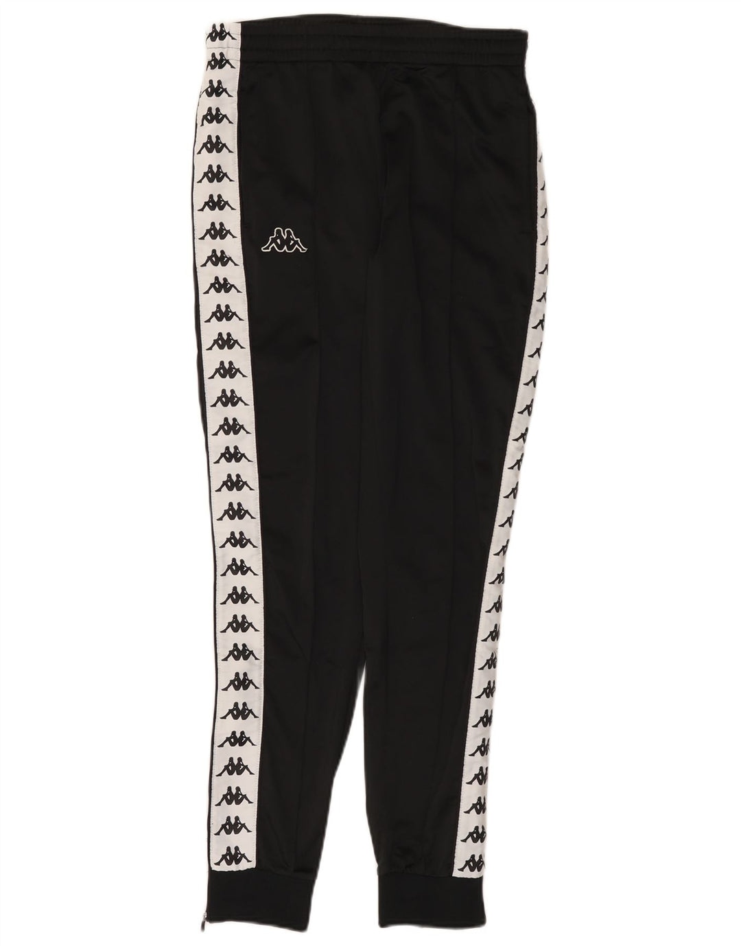 Kappa Herre grafisk træningsdragt Bukser Joggers Small Black Colourblock