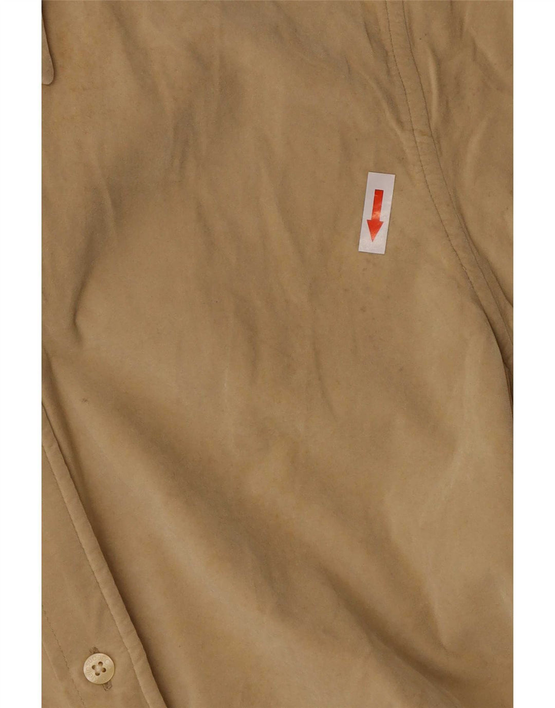 Calvin Klein Jeans Herreskjorte Stor Beige Viscose
