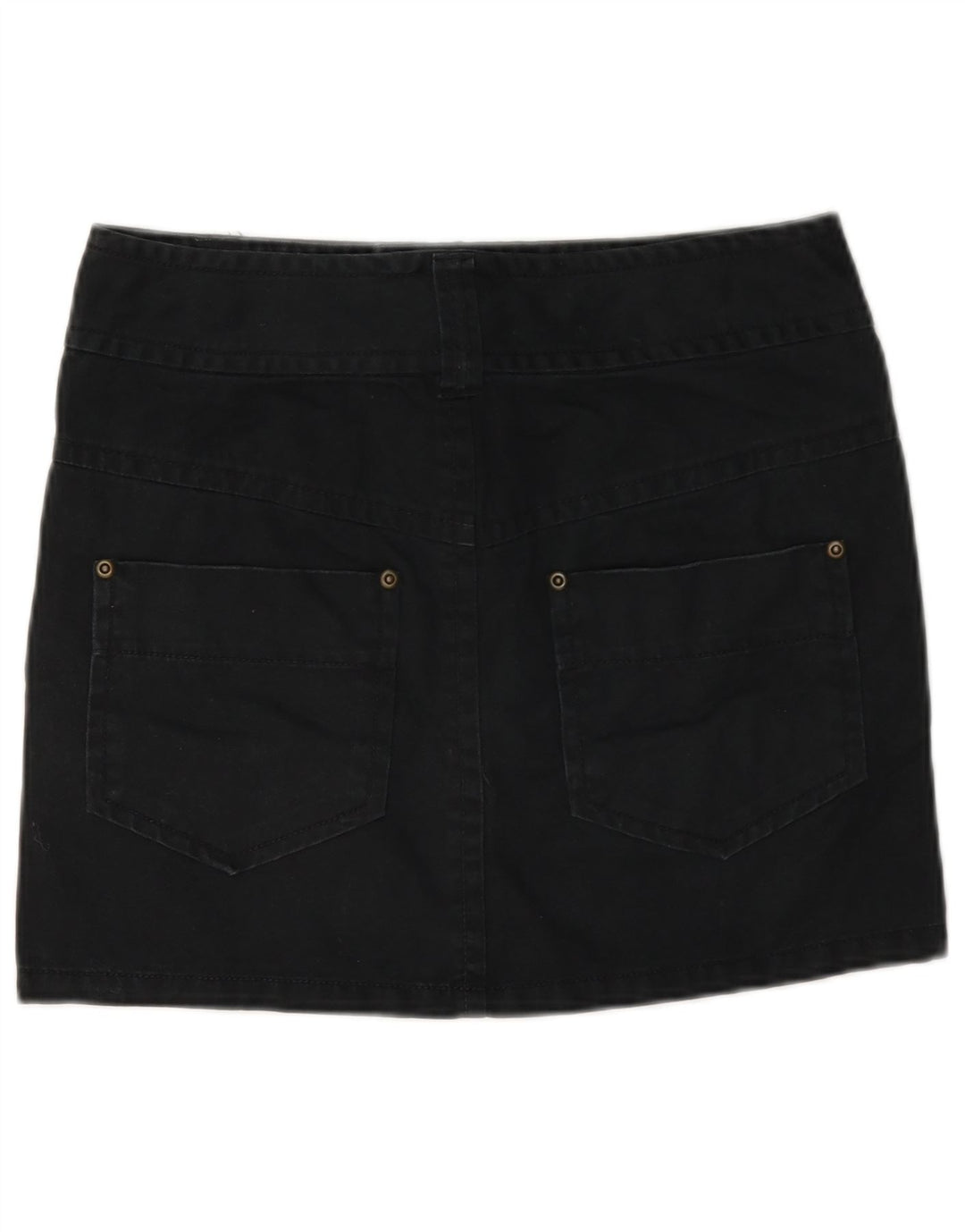 Benetton Dame Mini Cargo Nederdel W28 Medium Navy Blue
