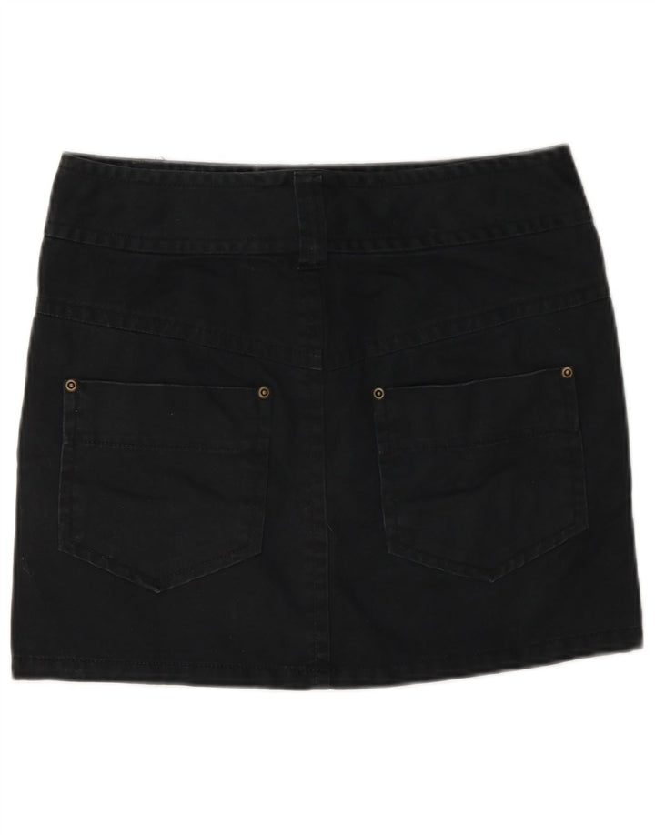 Benetton Dame Mini Cargo Nederdel W28 Medium Navy Blue