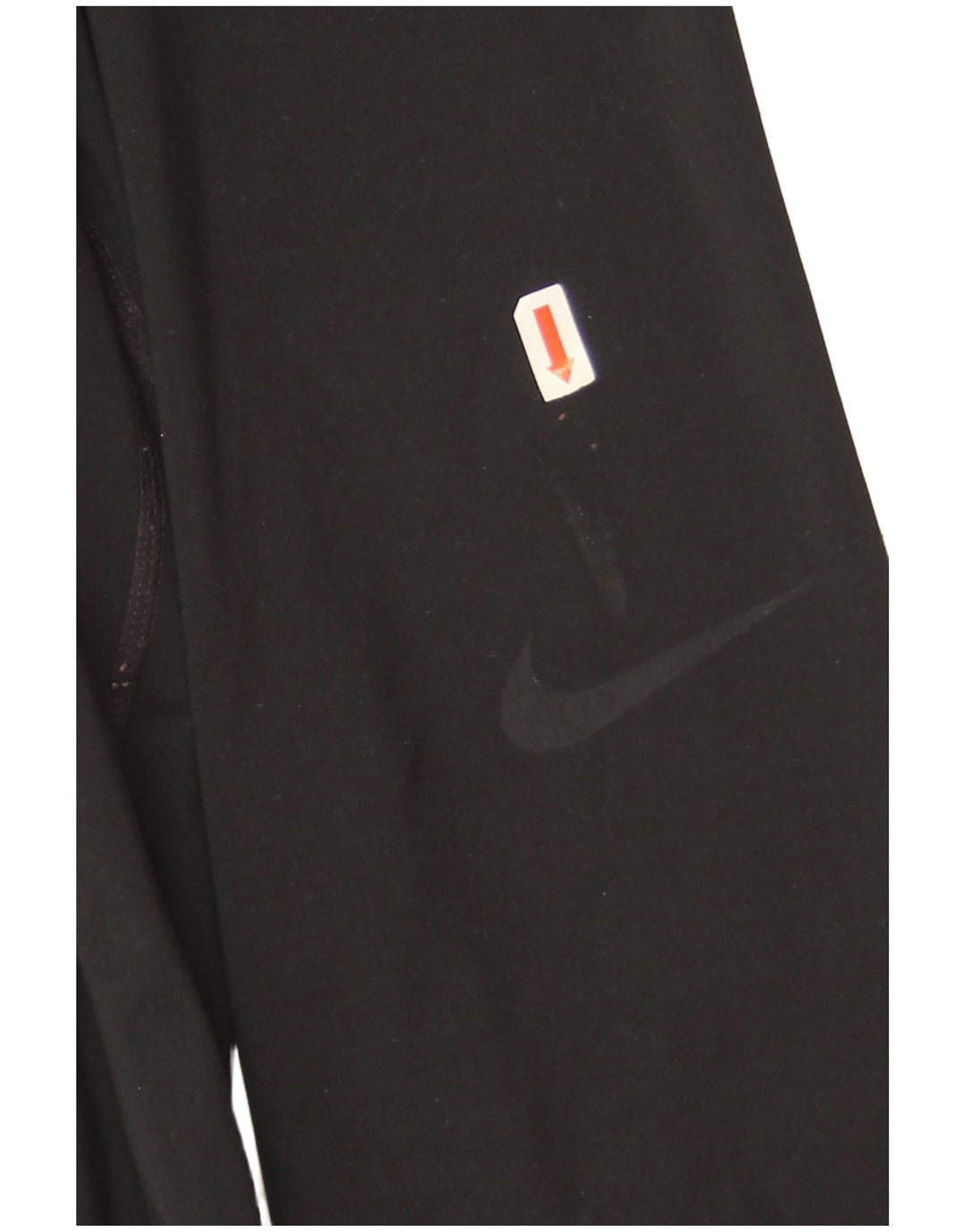 Nike Dame Dri Fit Grafiske Leggings UK 8 Lille Sort