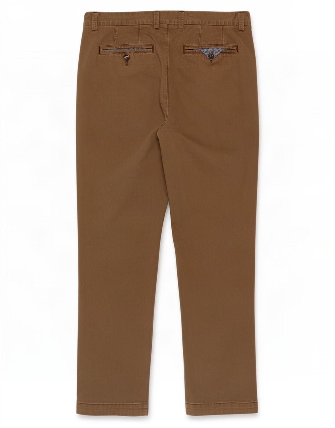 Ted Baker Herre Slim Chino Bukser W36 L30 Beige Bomuld