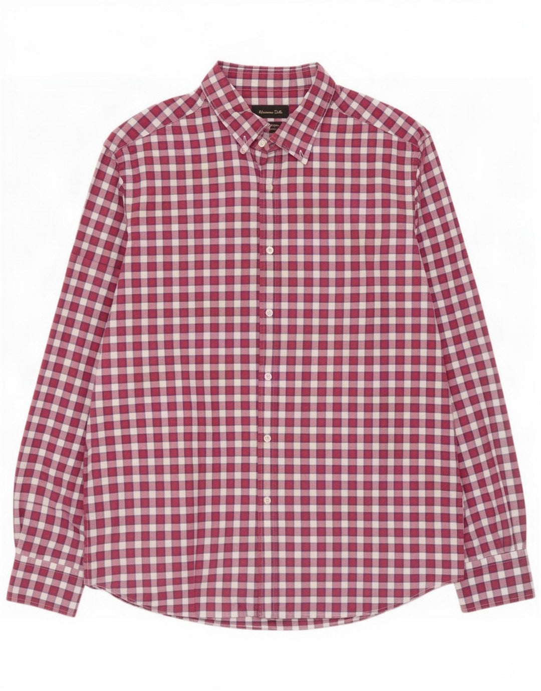 Massimo Dutti Herreskjorte 2XL Pink Gingham