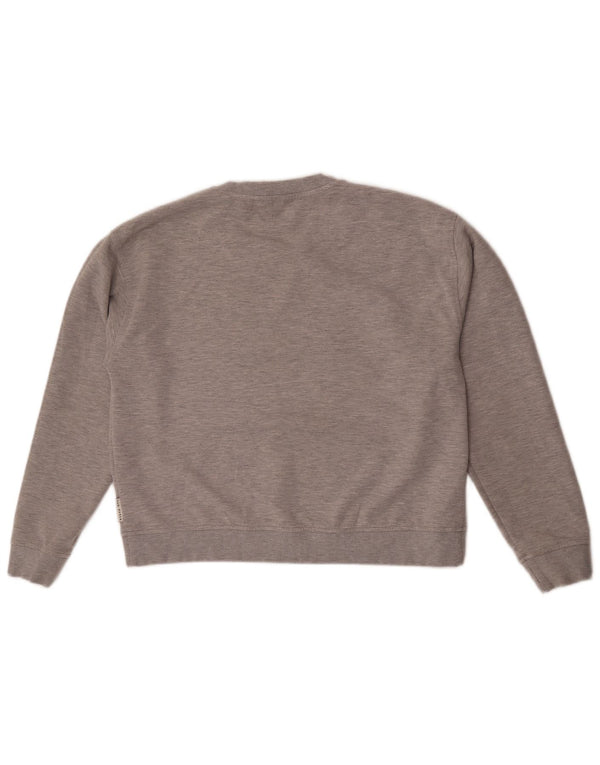 Ted Baker Grafisk sweatshirt til damer Størrelse 4 Large Grå Flecked
