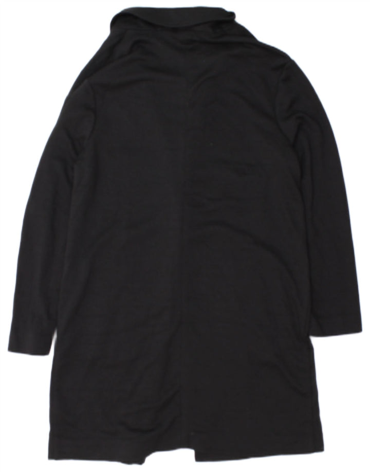 Marks & Spencer oversize overfrakke til kvinder UK 10 Lille grå polyester