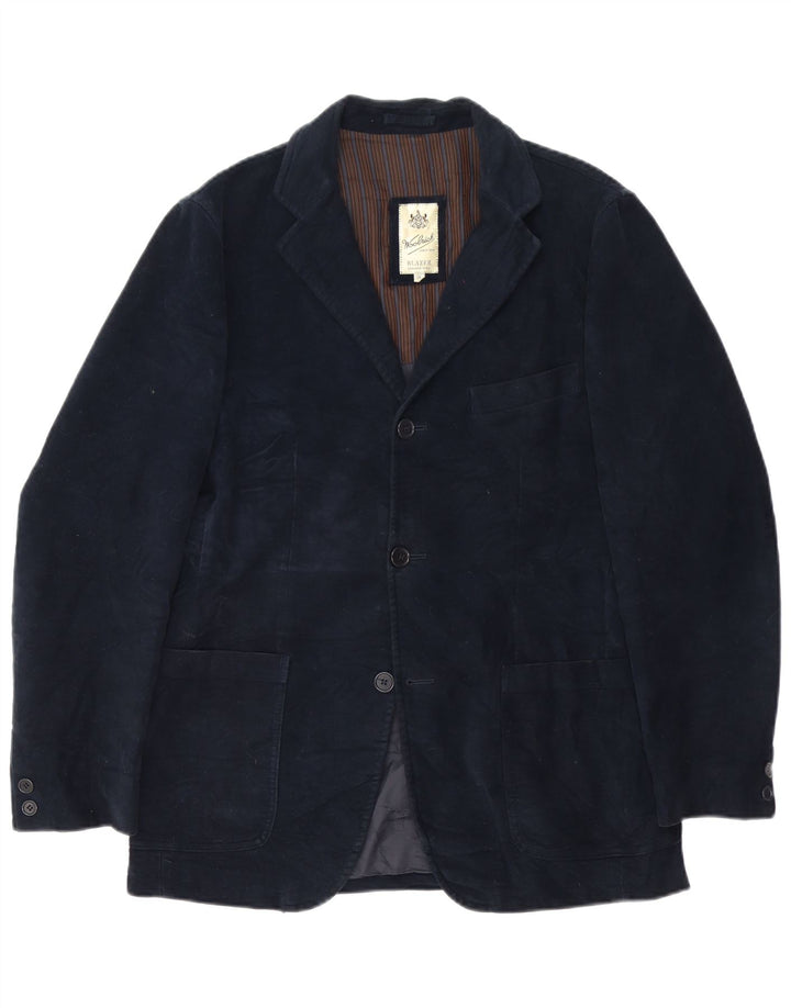 Woolrich Herre 3-knaps blazerjakke UK 38 Medium Navy Blue Classic
