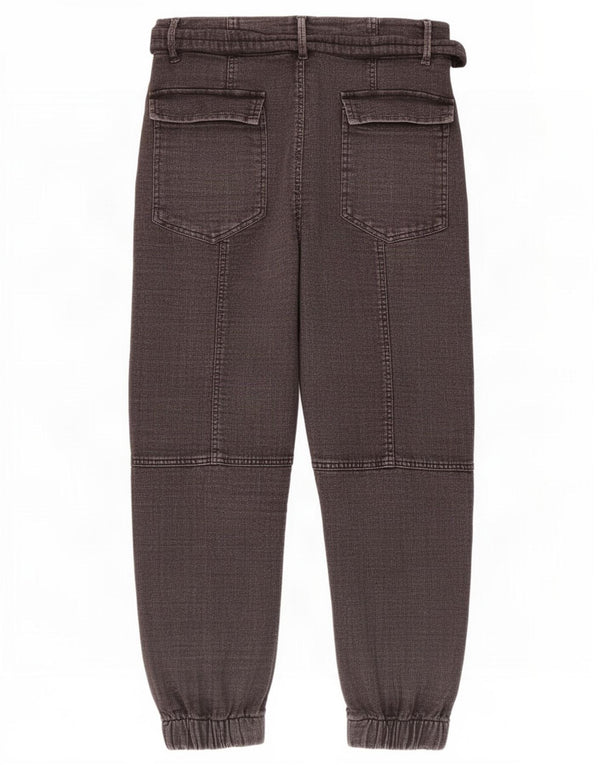 Zara Womens Joggers Cropped Trousers Medium W28 L25 Grå