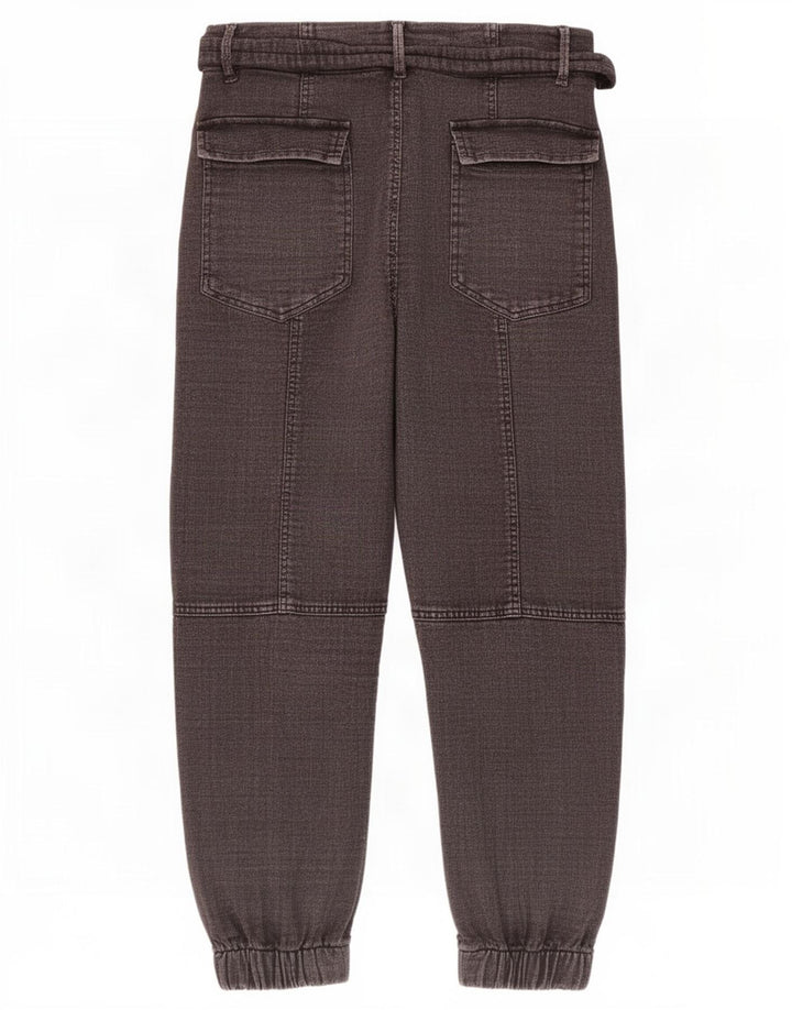 Zara Womens Joggers Cropped Trousers Medium W28 L25 Grå