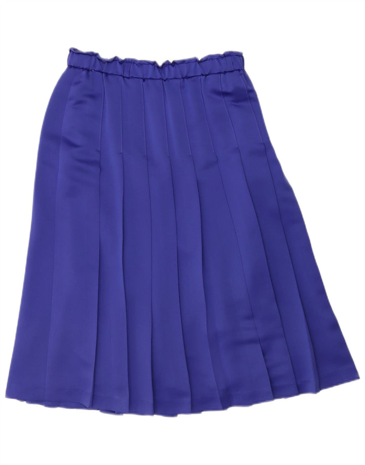 ARA Plisseret nederdel til kvinder IT 42 Medium W30 Blå polyester