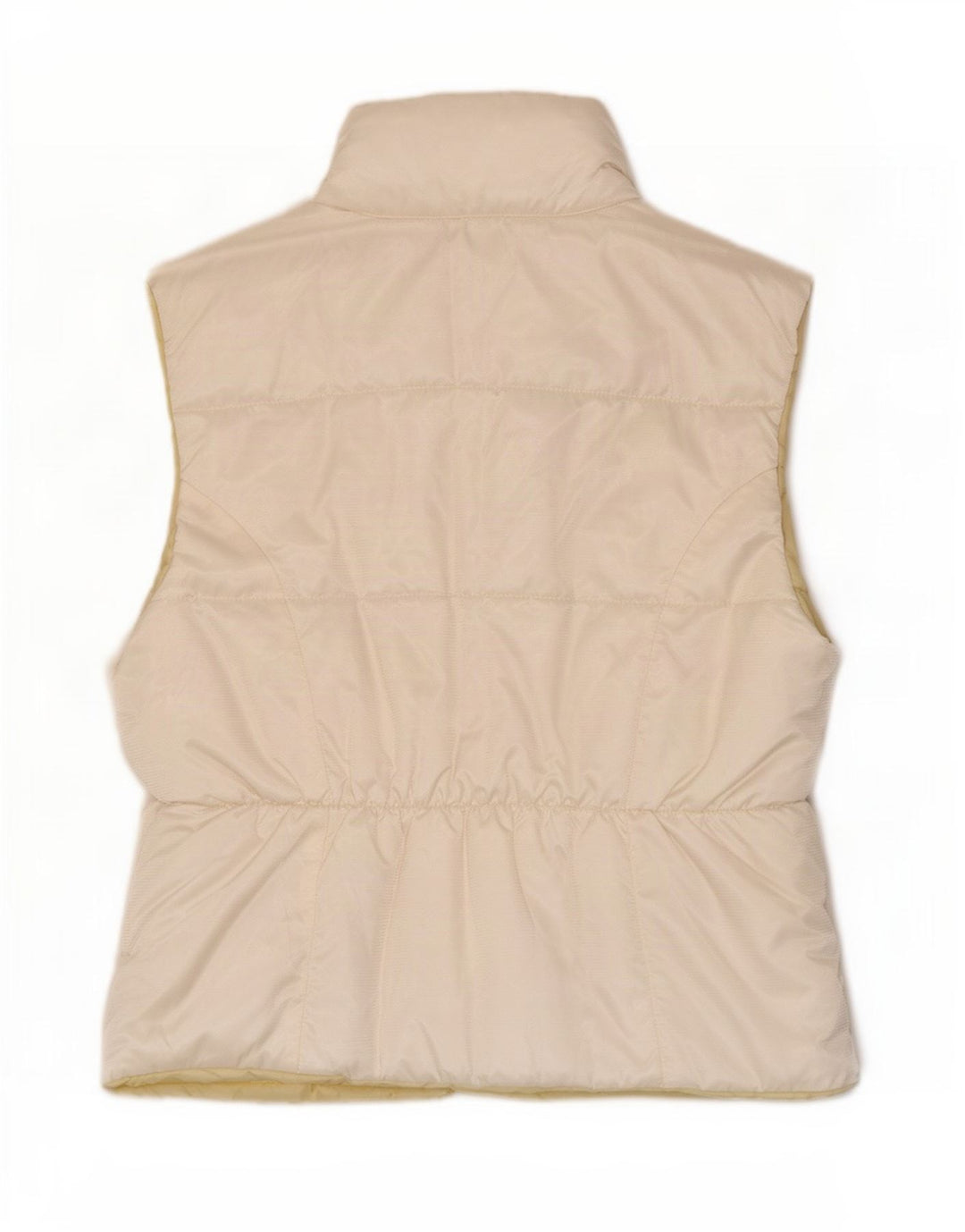 Cacao Womens Polstret Gilet EU 38 Medium White Polyamid