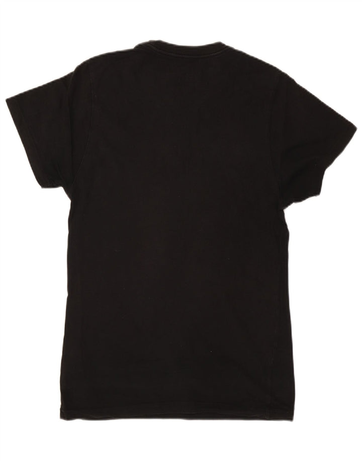 VANS Herre Custom Fit grafisk T-shirt top lille sort bomuld