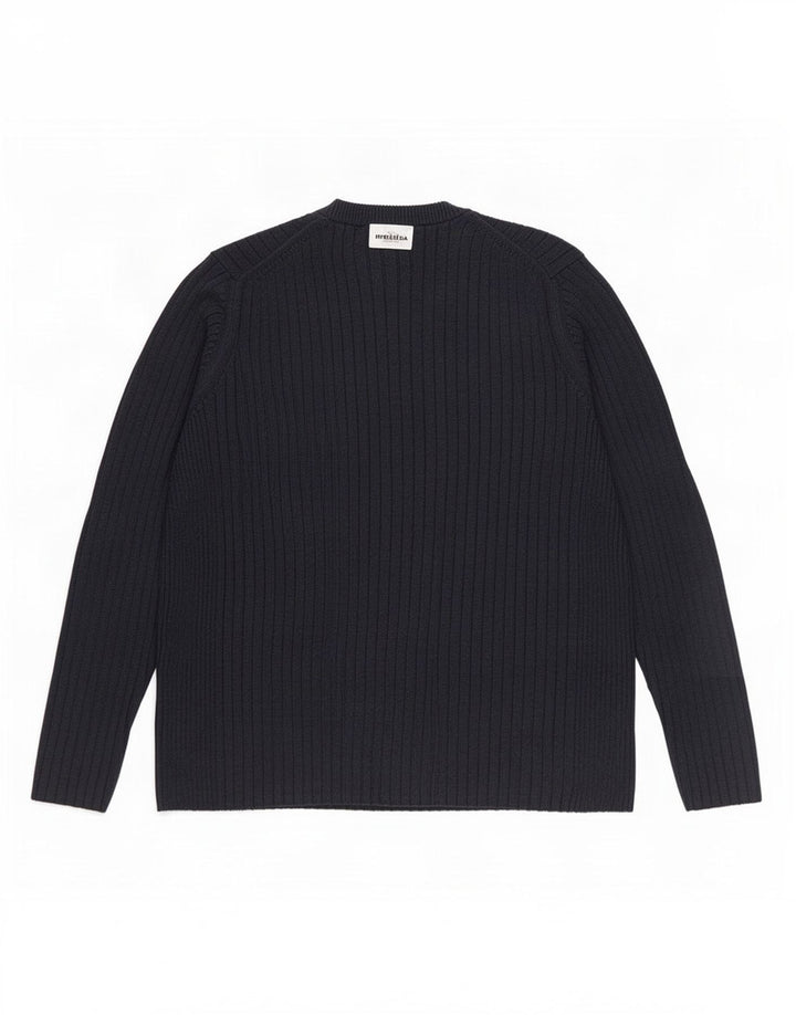 Gap Herre Crew Neck trøje Sweater Stor marineblå bomuld