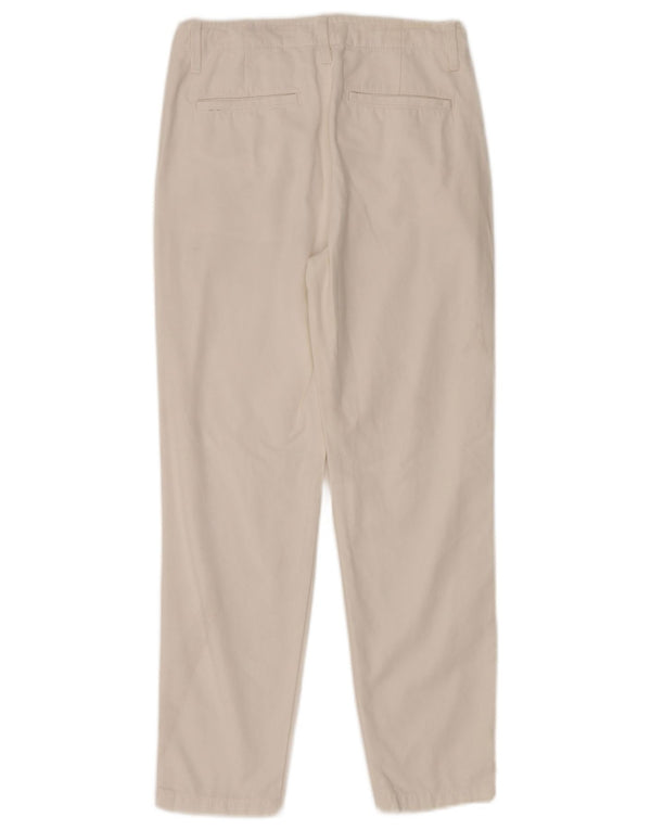 Zara Dame Slim Chino Bukser EU 36 XS W26 L26 Hvid