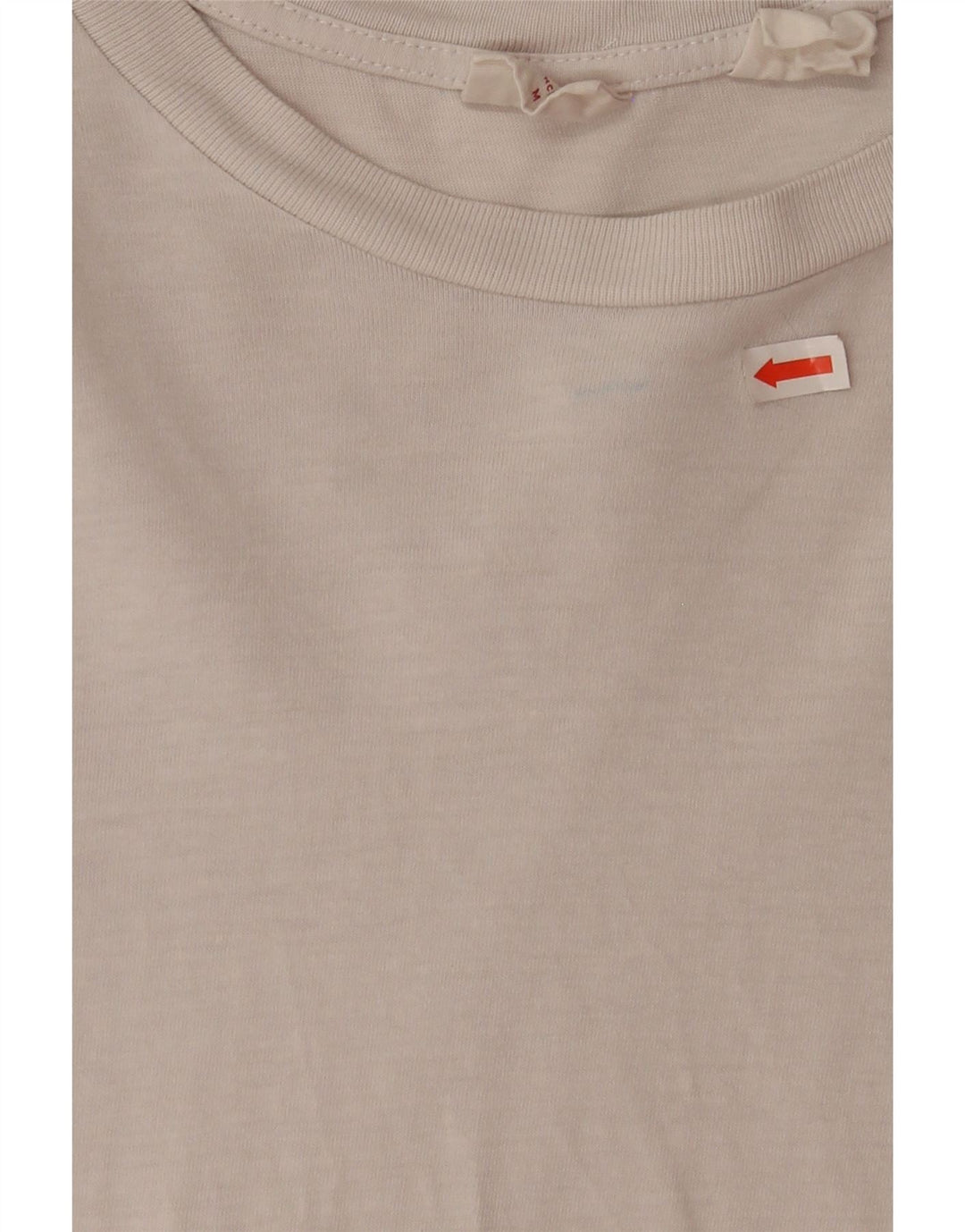 LEVI'S Womens T-Shirt Top UK 12 Medium White Cotton Vintage Levi's and Second-Hand Levi's from Messina Hembry 