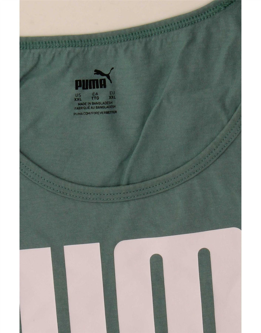 Puma Herre Grafisk Vest Top 2XL Grøn