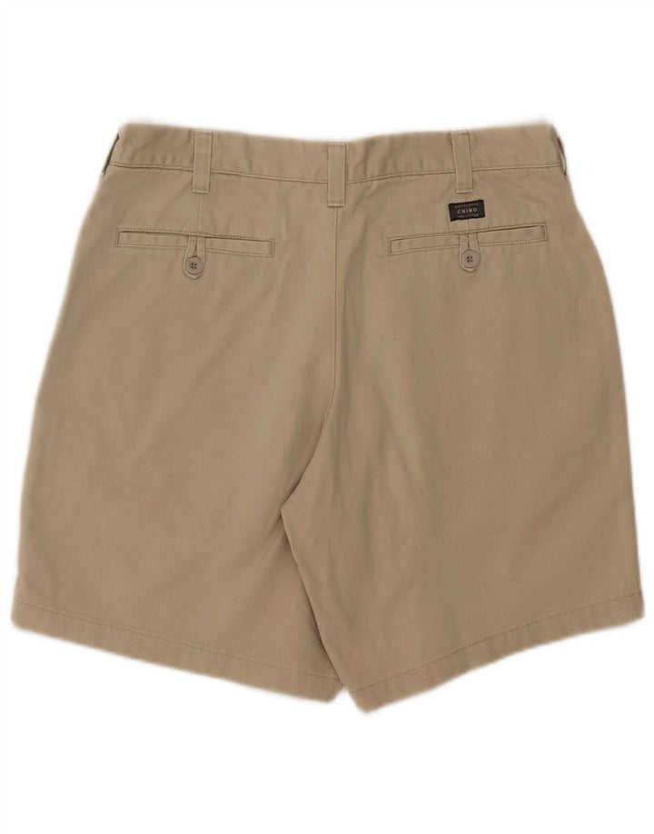 MARKS & SPENCER Chino-shorts til mænd W34 Stor beige bomuld
