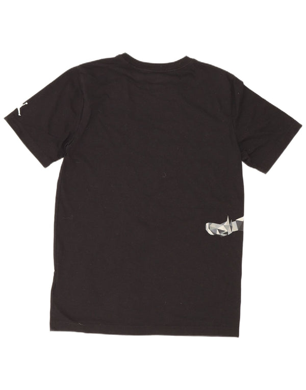 Jordan Boys Grafisk T-Shirt Top 13-14 år XL Sort Bomuld