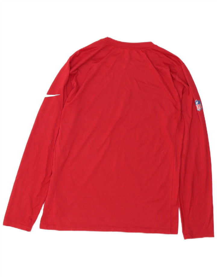 Nike Herre Arizona Cardinals Grafisk Top Langærmet Medium Rød Polyester